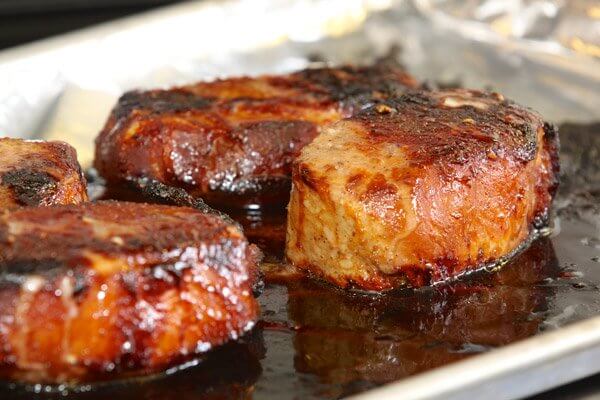 Chinese barbecued roast pork for pork buns