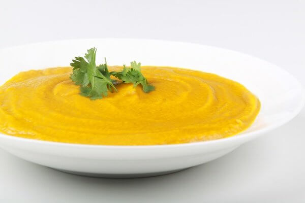 Pumpkin soup from the Vitamix