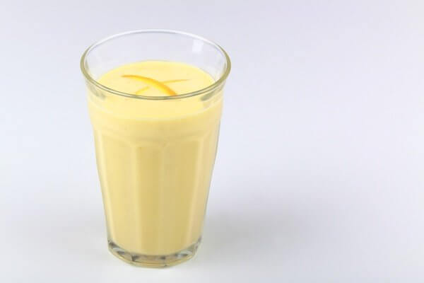 Mango smoothie from the Vitamix